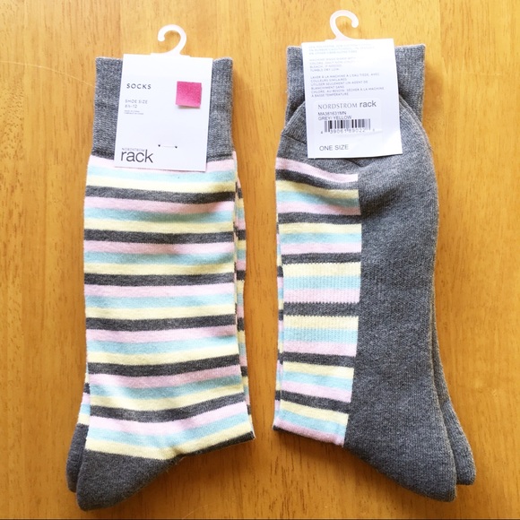 5 Pr Crazy Stripe Dress Socks 🧦LAST OF THIS SET🧦 - Picture 6 of 6